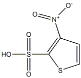 3-NITROTHIOPHENE 2-SULFONIC ACID Struktur