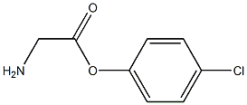 R/S-4-CHLOROPHENYL GLYCINE Struktur