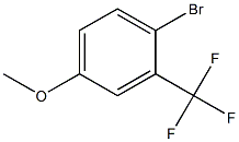 1-BROMO-4-METHOXY-2-TRIFLUOROMETHYL-BENZENE Struktur