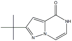 2-TERT-BUTYLPYRAZOLO[1,5-A]PYRAZIN-4(5H)-ONE Structure