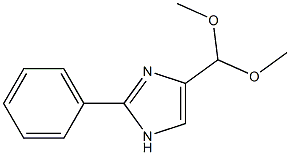 4-DIMETHOXYMETHYL-2-PHENYL-1H-IMIDAZOLE Struktur