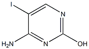 4-amino-5-iodopyrimidin-2-ol Struktur