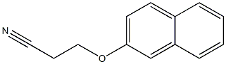 3-(2-naphthyloxy)propanenitrile Struktur