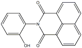 2-(2-hydroxyphenyl)-2,3-dihydro-1H-benzo[de]isoquinoline-1,3-dione Struktur