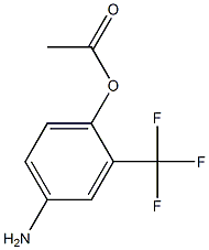 1-(4-Amino-2-trifluoromethyl-phenyl)-acetic acid Struktur