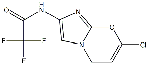 N-(7-chloroH-imidazo[1,2-a]pyridin-2-yl)-2,2,2-trifluoroacetamide Struktur