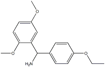 (2,5-dimethoxyphenyl)(4-ethoxyphenyl)methanamine Struktur