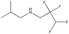 (2-methylpropyl)(2,2,3,3-tetrafluoropropyl)amine Struktur