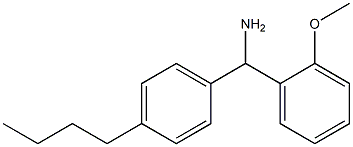 (4-butylphenyl)(2-methoxyphenyl)methanamine Struktur