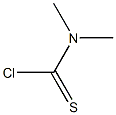 (chloromethanethioyl)dimethylamine Struktur