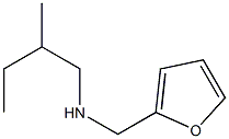 (furan-2-ylmethyl)(2-methylbutyl)amine Struktur