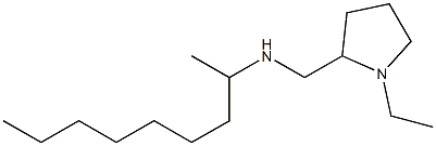 [(1-ethylpyrrolidin-2-yl)methyl](nonan-2-yl)amine Struktur