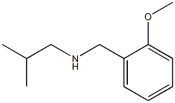 [(2-methoxyphenyl)methyl](2-methylpropyl)amine Struktur