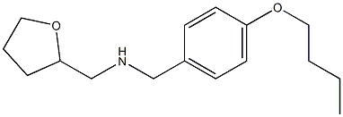 [(4-butoxyphenyl)methyl](oxolan-2-ylmethyl)amine Struktur