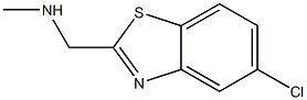 [(5-chloro-1,3-benzothiazol-2-yl)methyl](methyl)amine Struktur