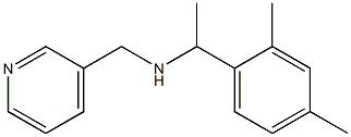 [1-(2,4-dimethylphenyl)ethyl](pyridin-3-ylmethyl)amine Struktur