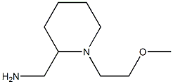 [1-(2-methoxyethyl)piperidin-2-yl]methanamine Struktur