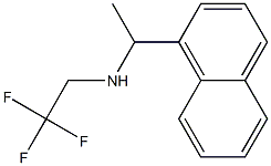 [1-(naphthalen-1-yl)ethyl](2,2,2-trifluoroethyl)amine Struktur