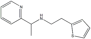 [1-(pyridin-2-yl)ethyl][2-(thiophen-2-yl)ethyl]amine Struktur