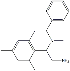 [2-amino-1-(2,4,6-trimethylphenyl)ethyl](benzyl)methylamine Struktur