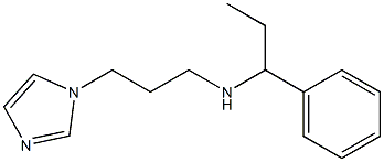 [3-(1H-imidazol-1-yl)propyl](1-phenylpropyl)amine Struktur