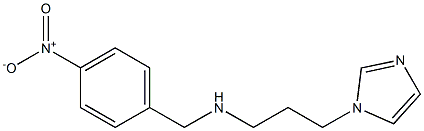 [3-(1H-imidazol-1-yl)propyl][(4-nitrophenyl)methyl]amine Struktur