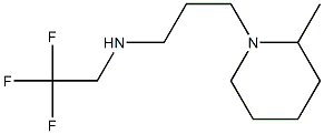 [3-(2-methylpiperidin-1-yl)propyl](2,2,2-trifluoroethyl)amine Struktur