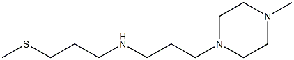 [3-(4-methylpiperazin-1-yl)propyl][3-(methylsulfanyl)propyl]amine Struktur