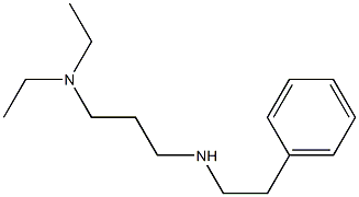 [3-(diethylamino)propyl](2-phenylethyl)amine Struktur