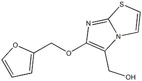 [6-(2-furylmethoxy)imidazo[2,1-b][1,3]thiazol-5-yl]methanol Struktur