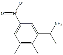 1-(2,3-dimethyl-5-nitrophenyl)ethan-1-amine Struktur