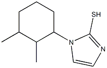 1-(2,3-dimethylcyclohexyl)-1H-imidazole-2-thiol Struktur