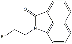 1-(2-bromoethyl)benzo[cd]indol-2(1H)-one Struktur