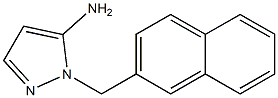 1-(2-naphthylmethyl)-1H-pyrazol-5-amine Struktur