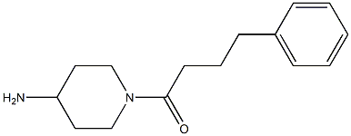 1-(4-aminopiperidin-1-yl)-4-phenylbutan-1-one Struktur