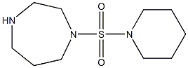 1-(piperidine-1-sulfonyl)-1,4-diazepane Struktur