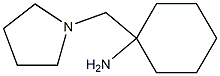 1-(pyrrolidin-1-ylmethyl)cyclohexan-1-amine Struktur