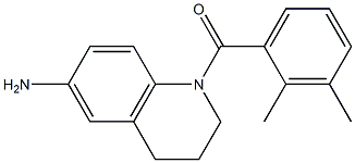 1-[(2,3-dimethylphenyl)carbonyl]-1,2,3,4-tetrahydroquinolin-6-amine Struktur