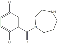 1-[(2,5-dichlorophenyl)carbonyl]-1,4-diazepane Struktur