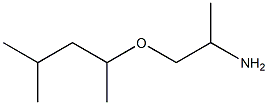 1-[(4-methylpentan-2-yl)oxy]propan-2-amine Struktur