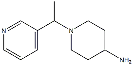 1-[1-(pyridin-3-yl)ethyl]piperidin-4-amine Struktur