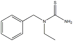 1-benzyl-1-ethylthiourea Struktur