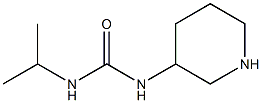 1-piperidin-3-yl-3-propan-2-ylurea Struktur