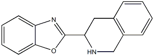 2-(1,2,3,4-tetrahydroisoquinolin-3-yl)-1,3-benzoxazole Struktur