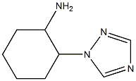 2-(1H-1,2,4-triazol-1-yl)cyclohexan-1-amine Struktur