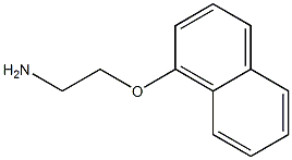 2-(1-naphthyloxy)ethanamine Struktur