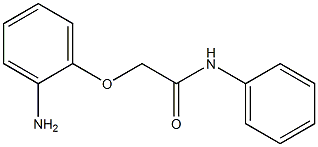 2-(2-aminophenoxy)-N-phenylacetamide Struktur