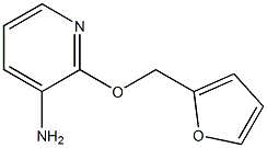 2-(2-furylmethoxy)pyridin-3-amine Struktur