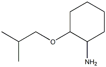 2-(2-methylpropoxy)cyclohexan-1-amine Struktur