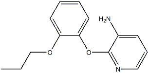 2-(2-propoxyphenoxy)pyridin-3-amine Struktur